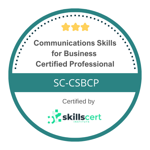 Communications Skills for Business Certified Professional SC-CSBCP