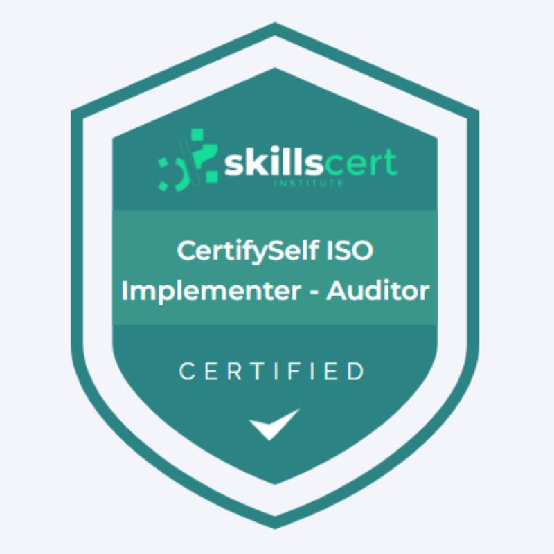 CertifySelf ISO Implementer - Auditor
