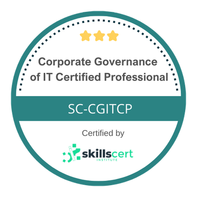 Corporate Governance of IT Certified Professional SC-CGITCP