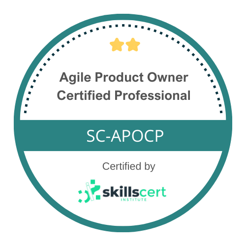 Agile Scrum Product Owner Certified Professional SC-ASPOCP