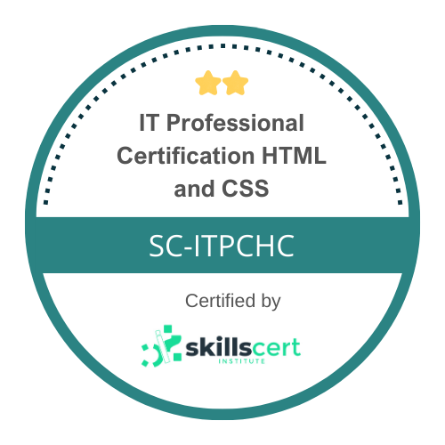 IT Professional Certification HTML and CSS SC-ITPCHC