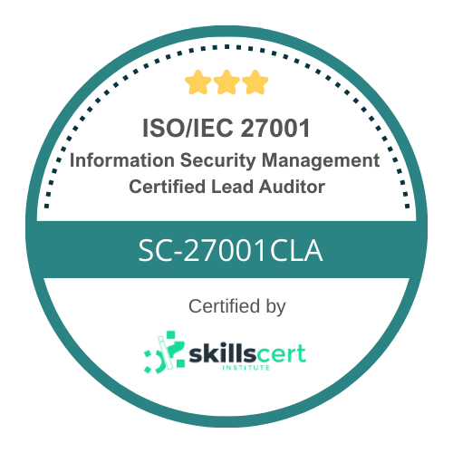 ISO/IEC 27001 Information Security Management Certified Lead Auditor SC-27001CLA