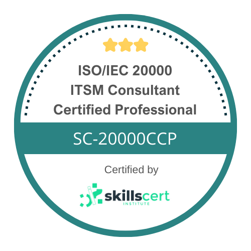 ISO/IEC 20000 ITSM Consultant Certified Professional SC-20000CCP