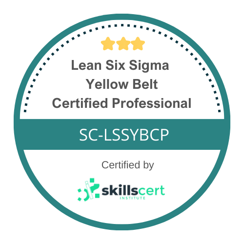 Lean Six Sigma Yellow Belt Certified  Professional SC-LSSYBCP