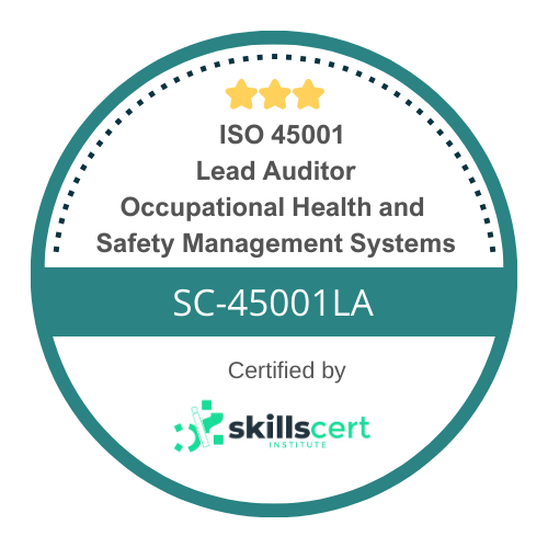 ISO 45001 Lead Auditor Occupational Health and Safety Management Systems SC-45001LA