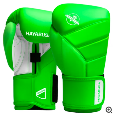 Hayabusa T3 Neon Boxing Gloves - Neon Green