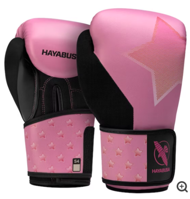 Hayabusa S4 Youth Epic Boxing Gloves - Pink Star