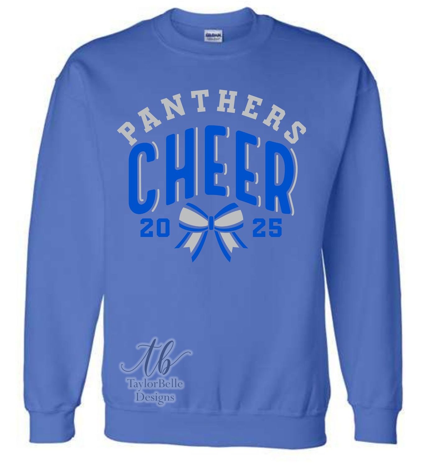 PANTHERS CHEER BOW