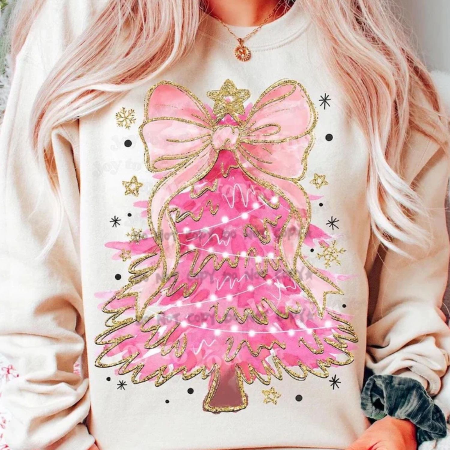 Pink &amp; Gold Tree