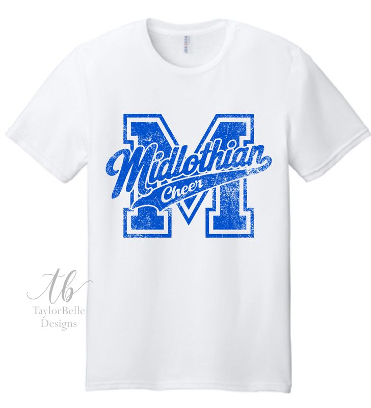 MIDLOTHIAN CHEER FAN SHIRT