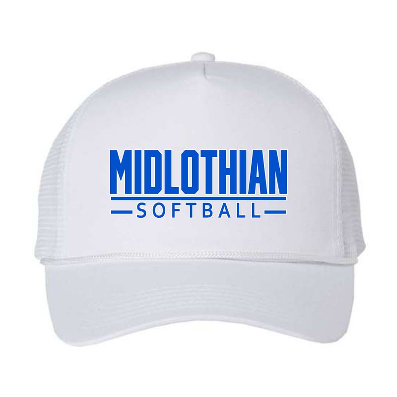 Panther Softball Bocked Trucker Hat