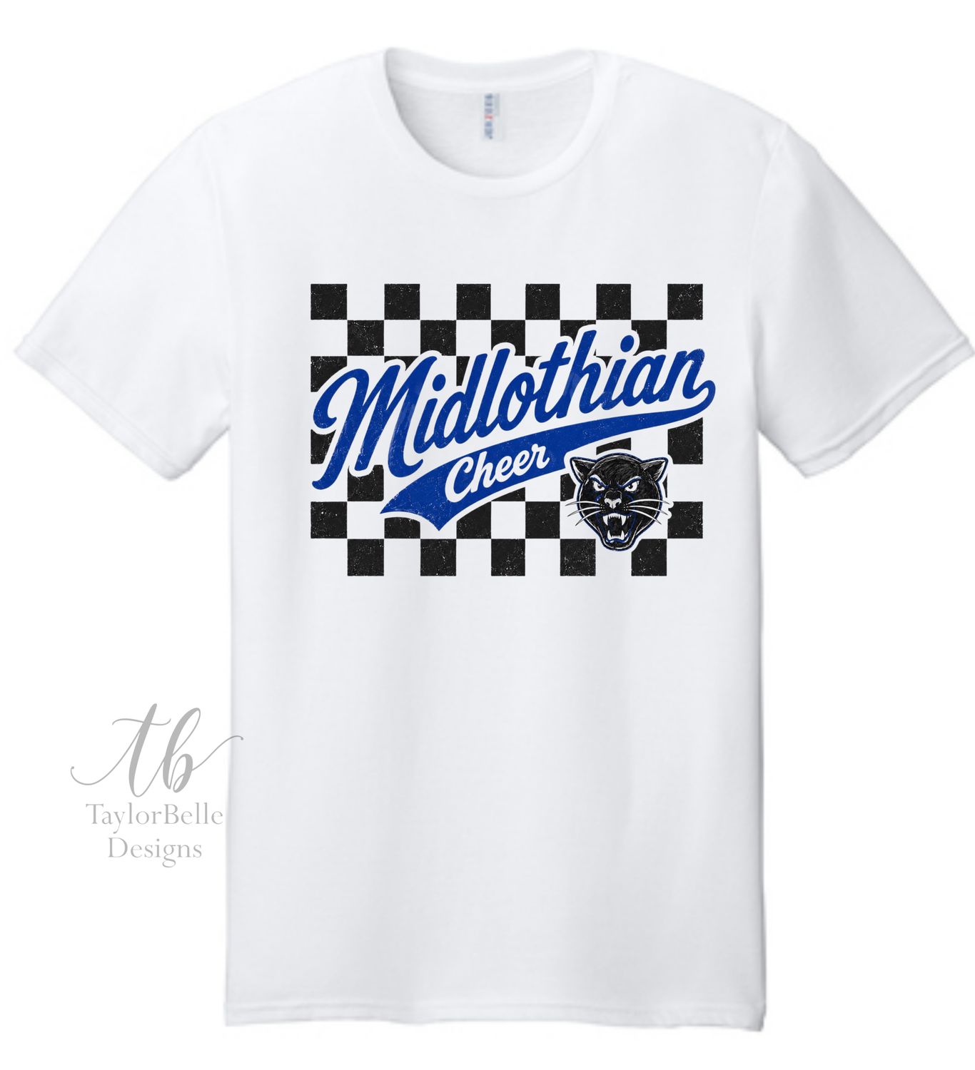 MIDLOTHIAN CHEER CHECKERED