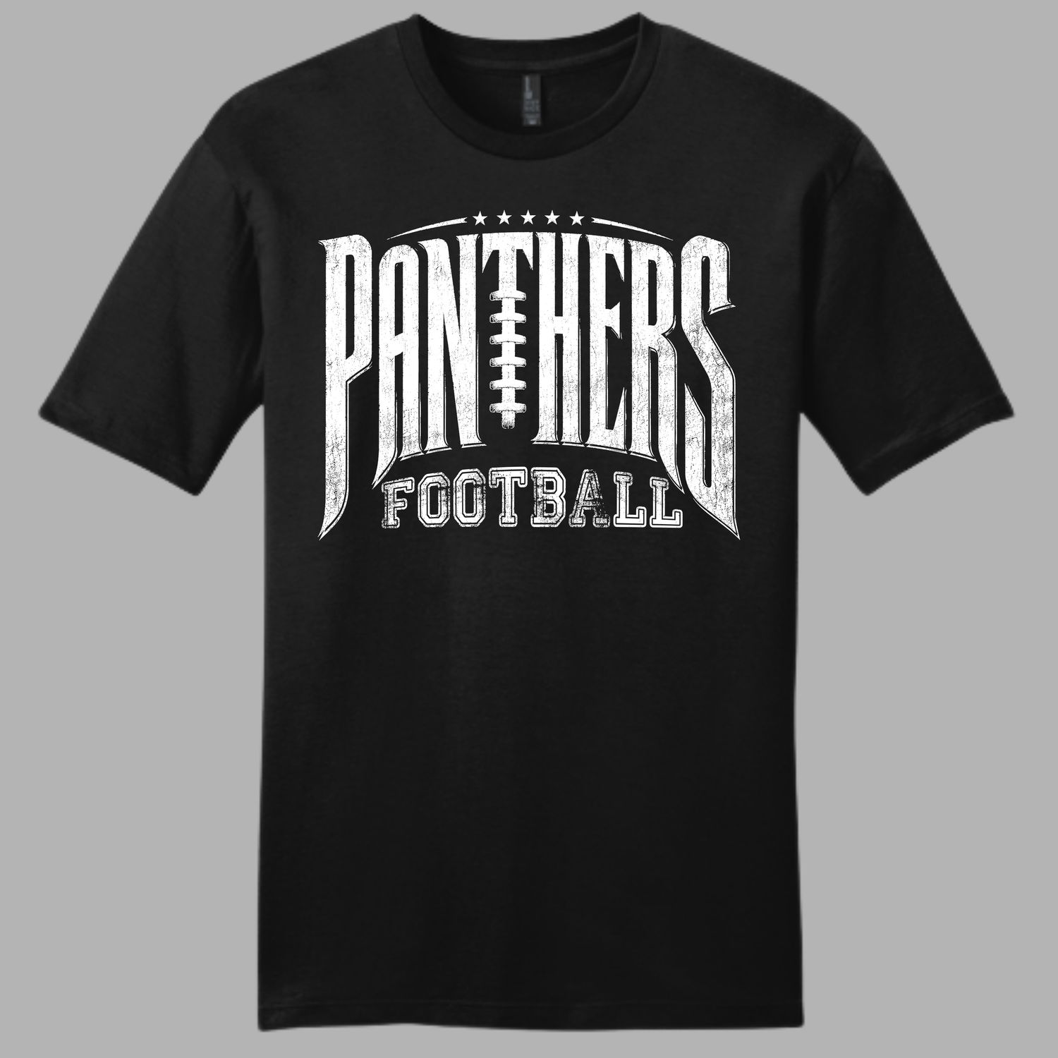 PANTHERS FOOTBALL DISTRESSED