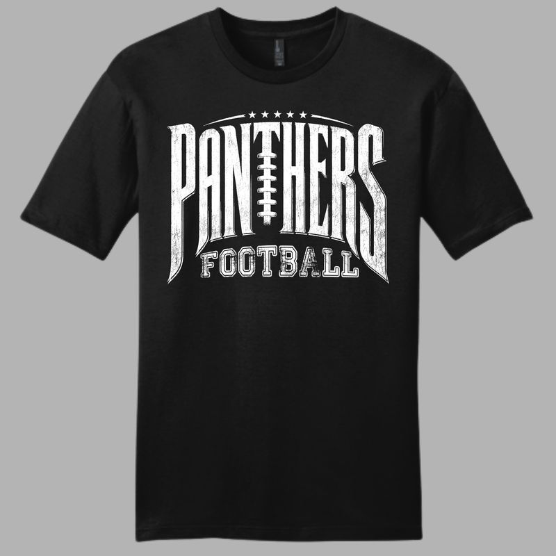 PANTHERS FOOTBALL DISTRESSED