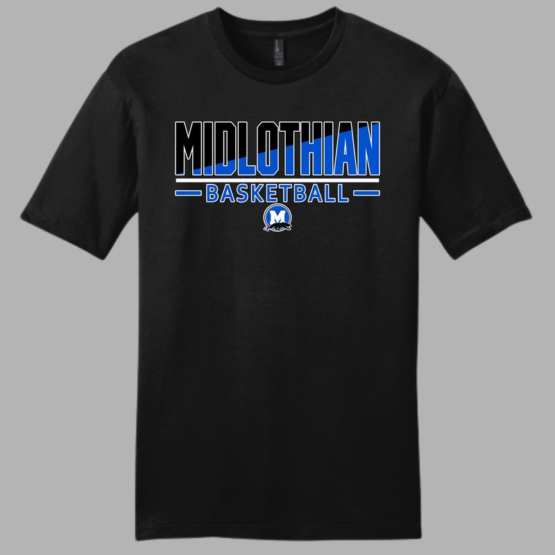 MIDLOTHIAN BASKETBALL TWO TONE