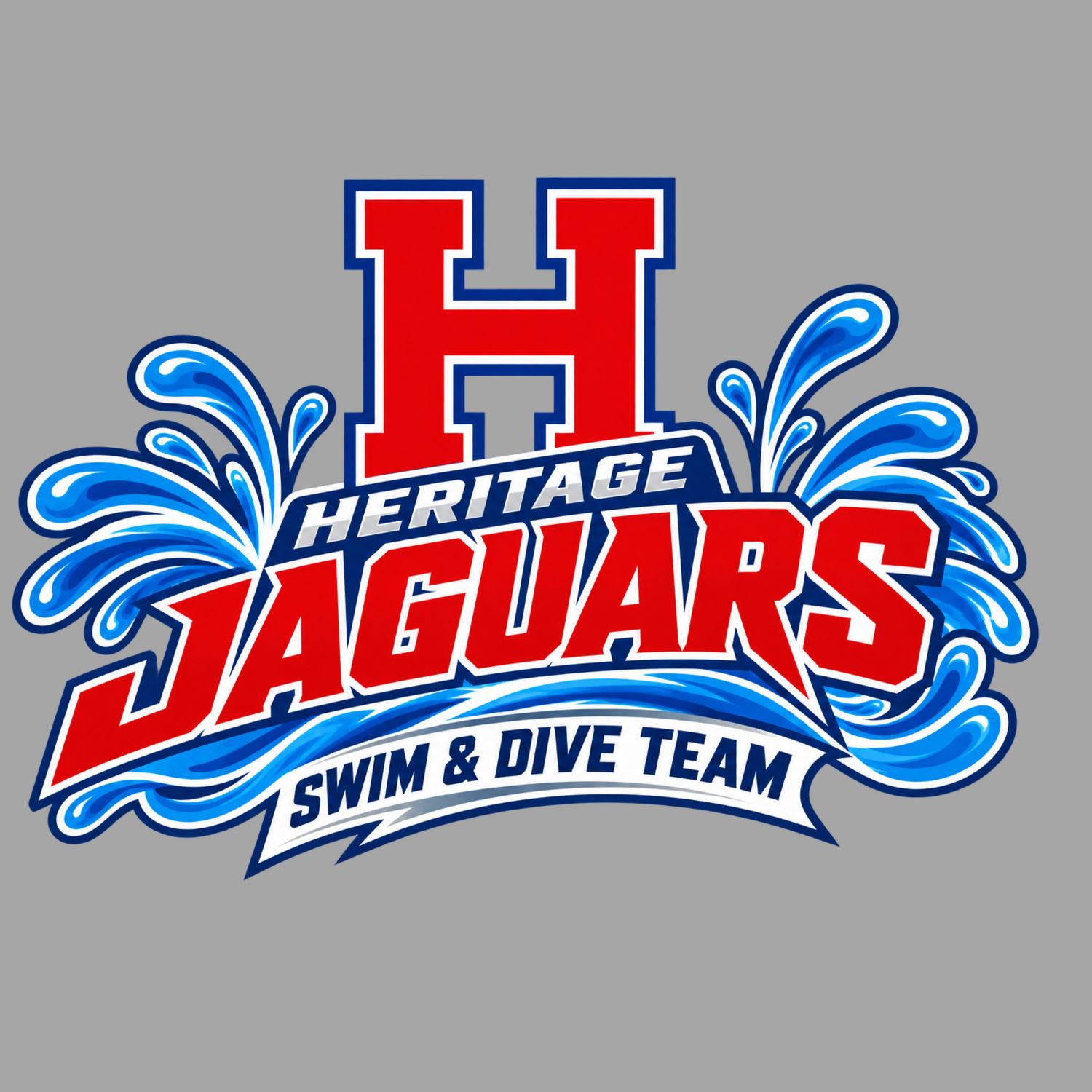 HERITAGE SWIM- CAR DECAL