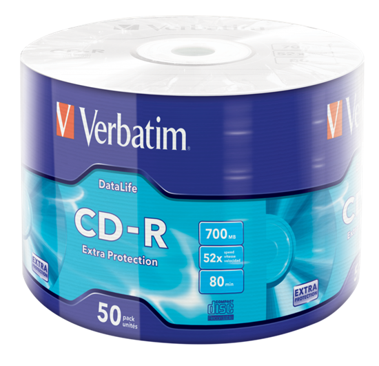Verbatim CD-R 52x 700mb 50pack