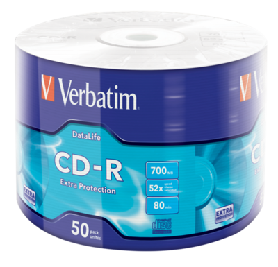 Verbatim CD-R 52x 700mb 50pack