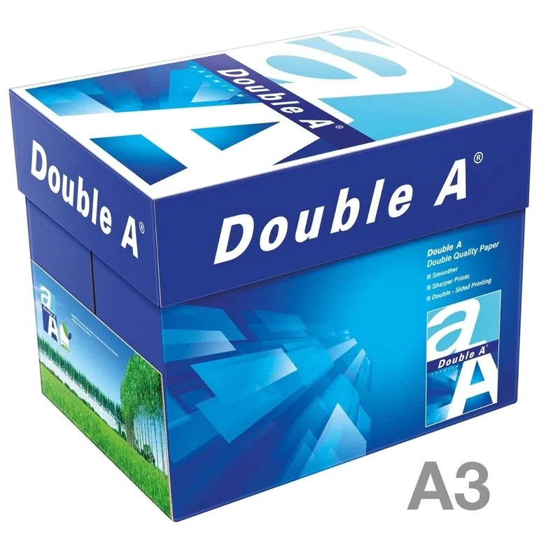 Double A Premium Copy Paper A3 8ogr. 500/1   125 reams  Pallet
