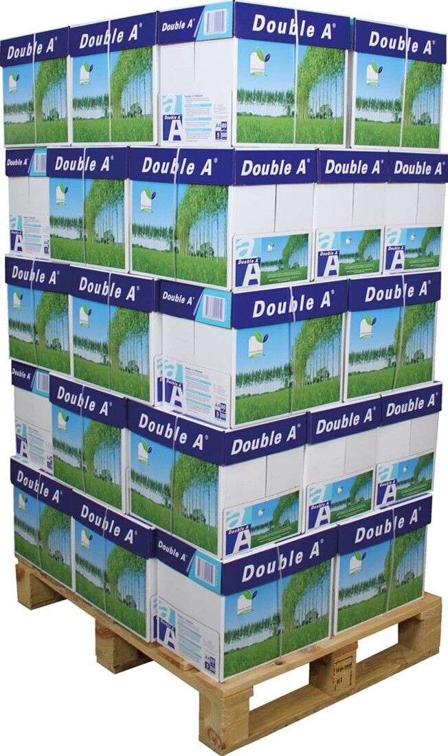 Double A Premium Copy Paper A3 8ogr. 500/1   125 reams  Pallet