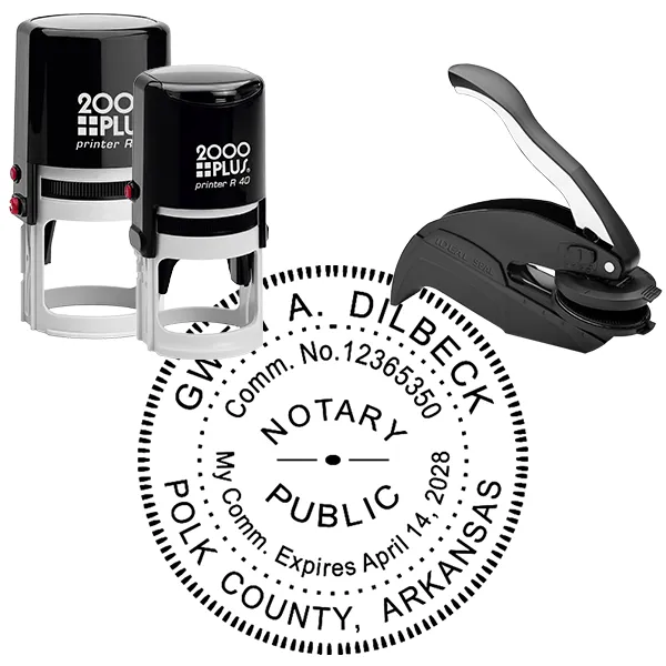Arkanzas  Notary Stamp