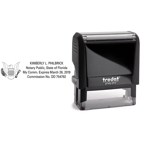 Florida US Eagle Notary Public Seal