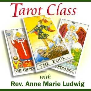 TAROT FOR BEGINNERS, from Oct 24th - Dec. 5th, with Rev Anna Marie Ludwig