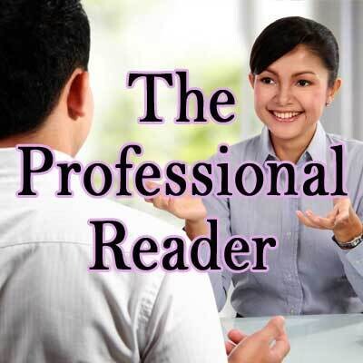 THE PROFESSIONAL READER, Thursday, February 16th, 7:30 PM