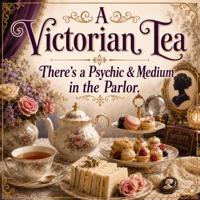 A VICTORIAN TEA; There's a Psychic &amp; Medium in the Parlor, Sunday, September 27th, from 1:30 PM - 3:30 PM