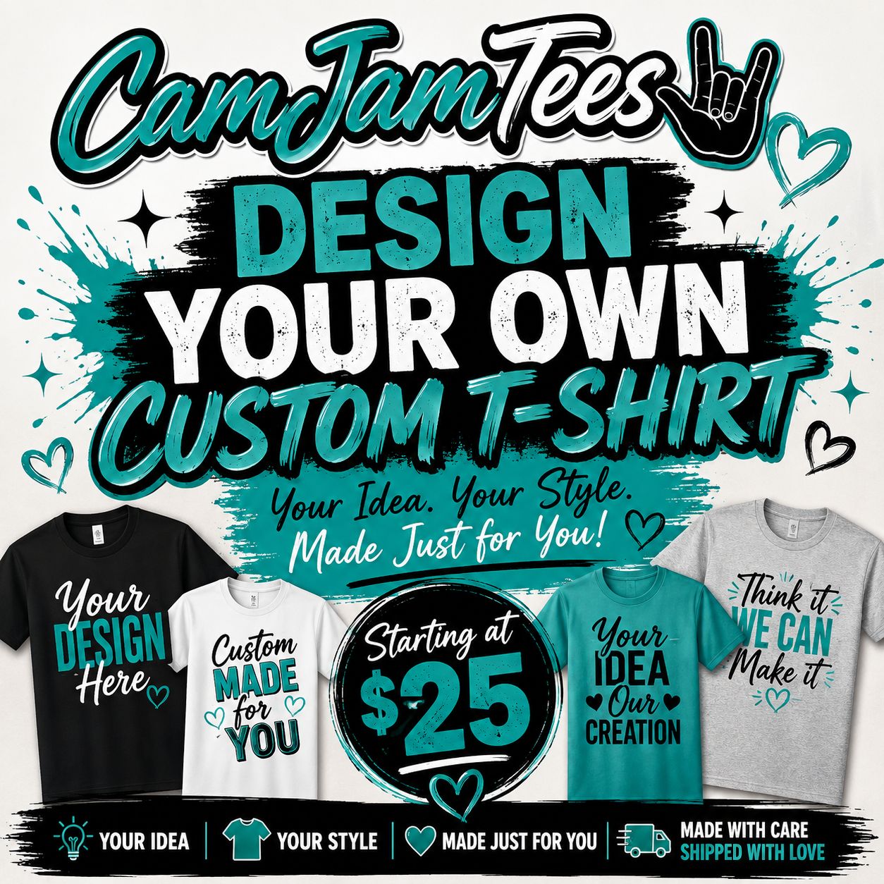 Design Your Own Custom T-shirt