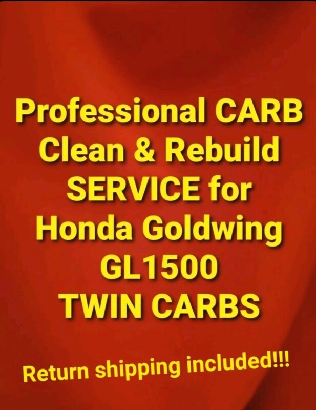 88-2000 Honda Goldwing GL1500 Clean and Rebuild service