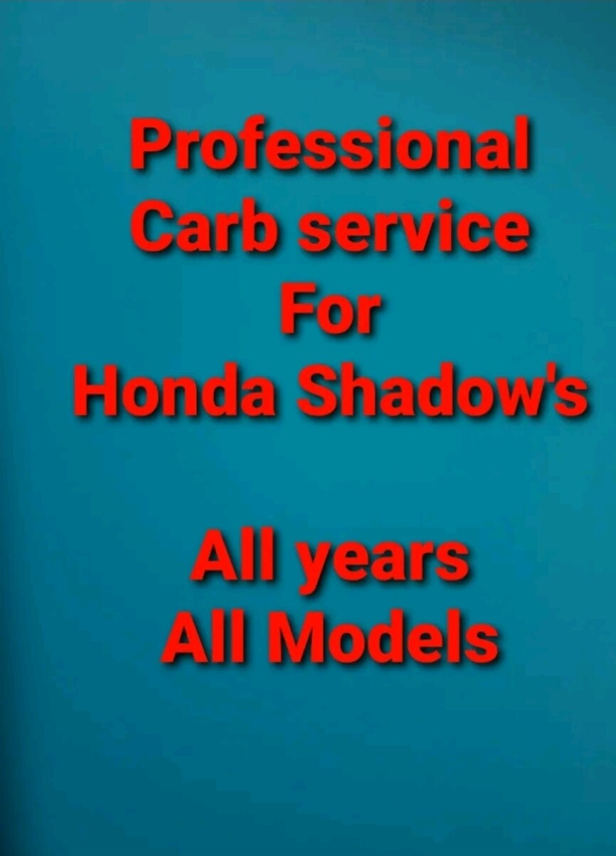 Honda Shadow Professional Carb Clean and Rebuild service for ALL Years (TWIN CARBS/V-TWIN CARBS)