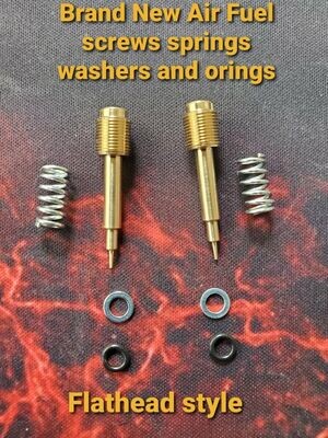 83-07 Honda Air Fuel screw FLATHEAD style VT500 VT700 VT750 VT1100 PC800 NT650 Shadow perfect fit!
