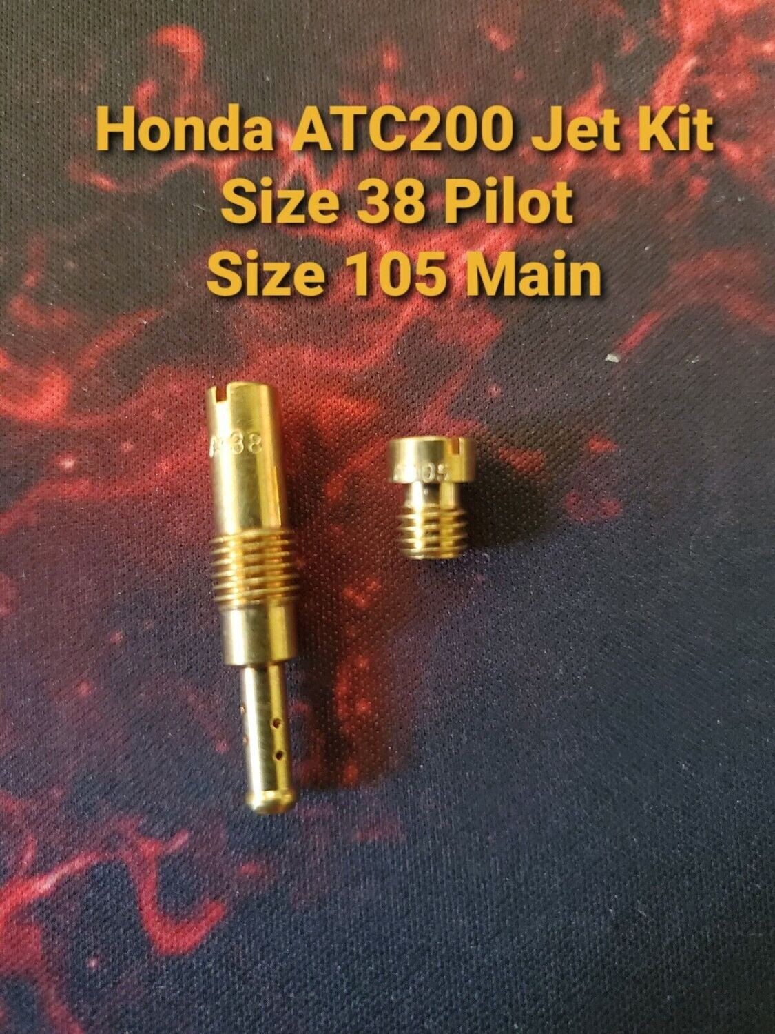 Honda ATC200 Jet Kit SIZE 38 Pilot &amp; 105 Main JETS Brand New!!