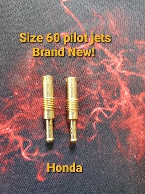 83-07 Honda Shadow SIZE 60 Pilot jets CUSTOM APPLICATION JETS VT500 600 700 750 800 1100 Slow Jets VTwin Turbo NT650 PC800