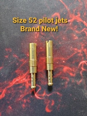 83-07 Honda Shadow SIZE 52 Pilot jets CUSTOM APPLICATION JETS VT 500 600 700 750 800 1100 Slow Jets VTwin Turbo NT650 PC800