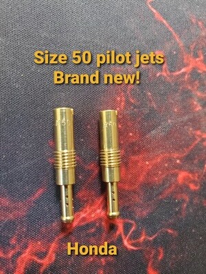 83-07 Honda Shadow SIZE 50 Pilot jets CUSTOM APPLICATION JETS VT 500 600 700 750 800 1100 NT650 PC800 Slow Jets VTwin Turbo