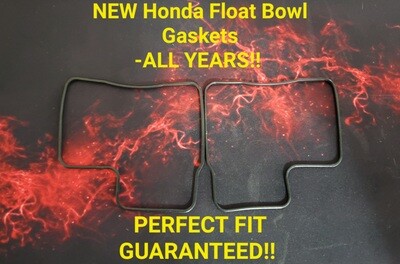 2 - Honda Float Bowl Gaskets ALL Shadow&#39;s PC800 NT650 VT500 VT600 VT700 VT750 VT800 VT1100