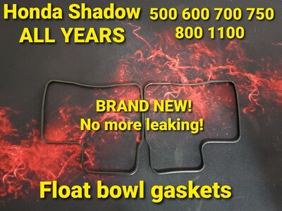 2 - Honda Float Bowl Gaskets ALL Shadow&#39;s PC800 NT650 VT500 VT600 VT700 VT750 VT800 VT1100