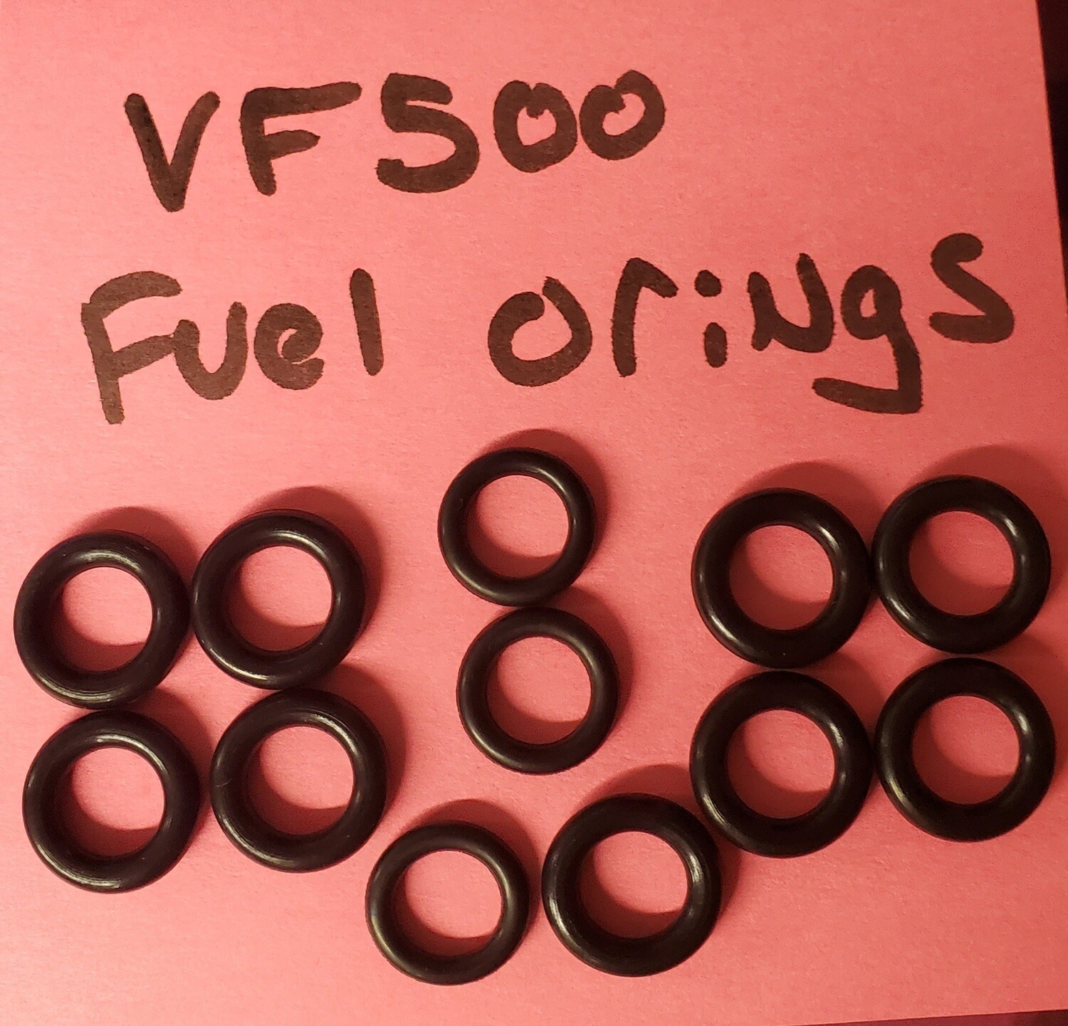 VF500 Magna &amp; Interceptor New Fuel Orings - All Years! Guaranteed to fit and work!!