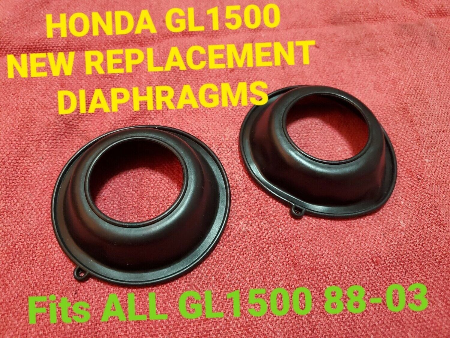 Honda Goldwing GL1500 NEW slide Diaphragms AND Accelerator pump service parts