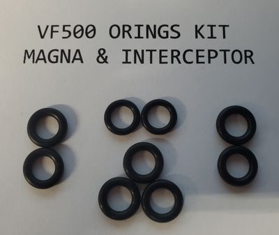 VF500 Magna &amp; Interceptor New Fuel Orings - All Years! Guaranteed to fit and work!!