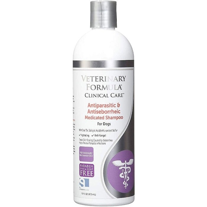 Veterinary Formula Antiparasitic &amp; Antiseborrheic Medicated Shampoo