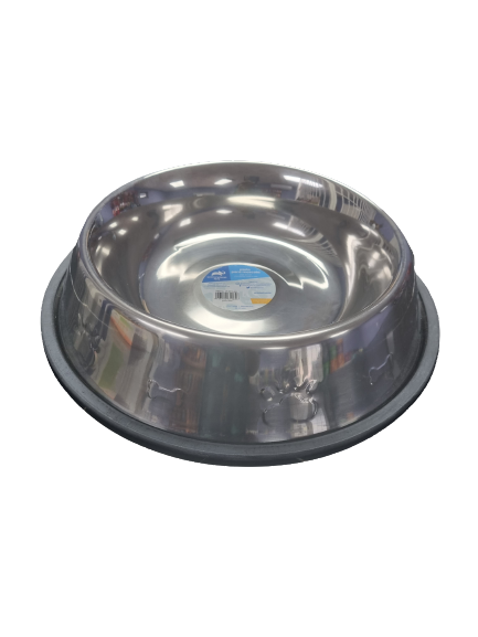 Non-Slip Stainless Steel Pet Bowl 96oz