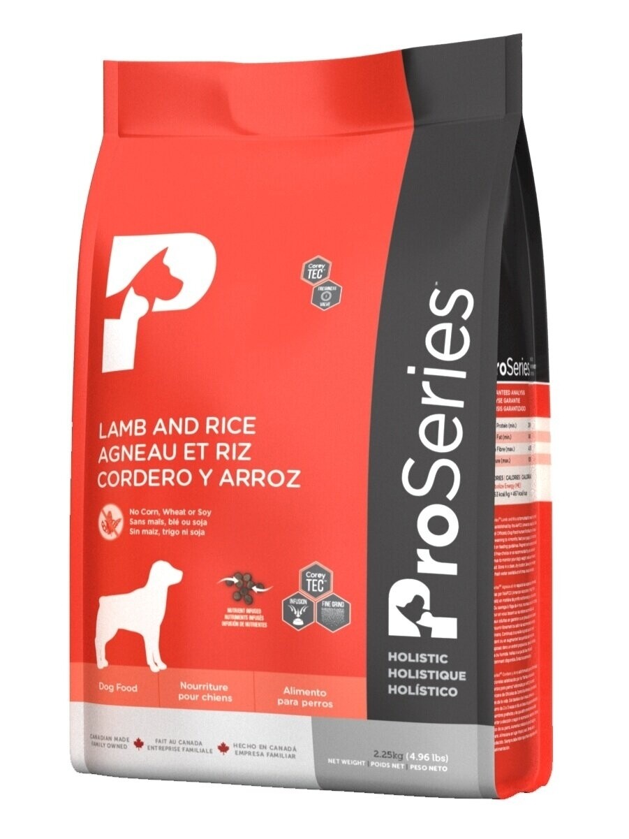 ProSeries Holistic Lamb and Rice 2.25kg