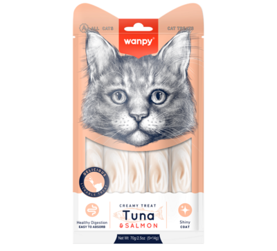 Wanpy Cat Treats - Tuna &amp; Salmon