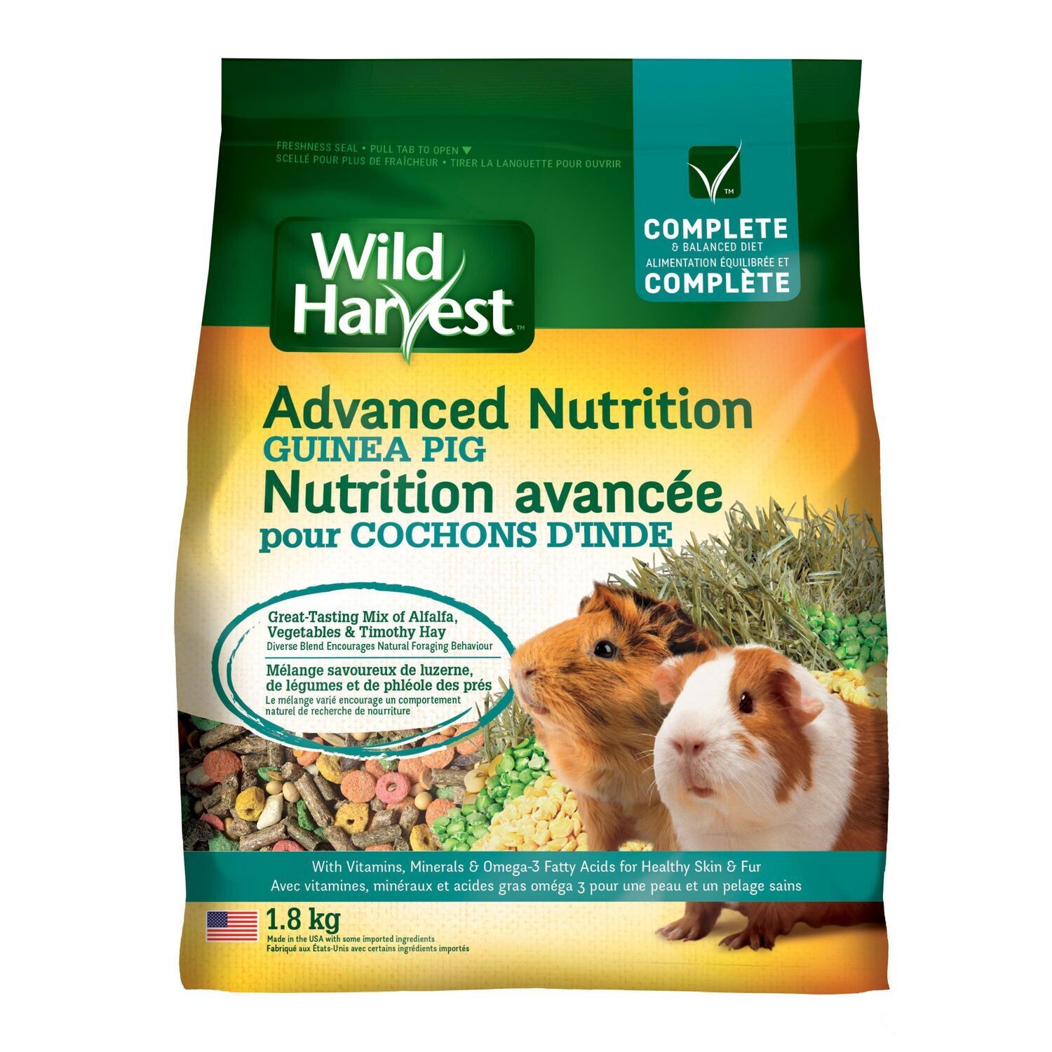 Wild harvest advanced nutrition hotsell diet for guinea pigs