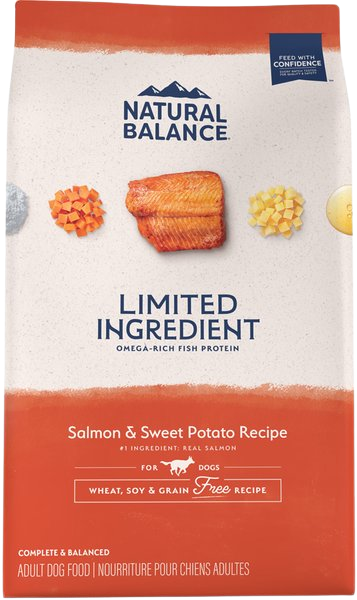 Natural Balance Limited Ingredient Salmon &amp; Sweet Potato Recipe 12lb