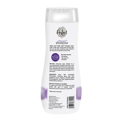 Perfect coat white pearl cheap shampoo