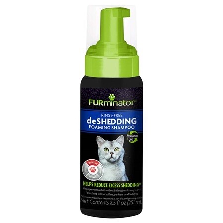 FURminator Deshedding Shampoo for Cats 8.5 fl oz